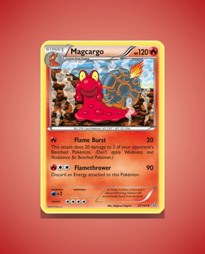 Collector’s Guide: Magcargo (Primal Clash #23)