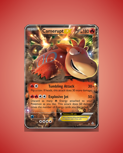 Collector’s Guide: Camerupt-EX (Primal Clash #29)