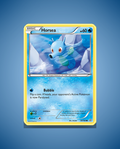 Collector’s Guide: Horsea (Primal Clash #30)