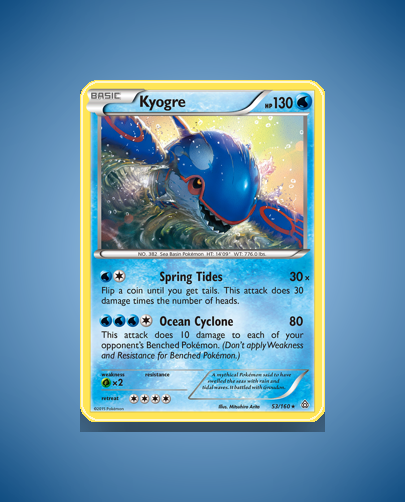 Collector’s Guide: Kyogre (Primal Clash #53)
