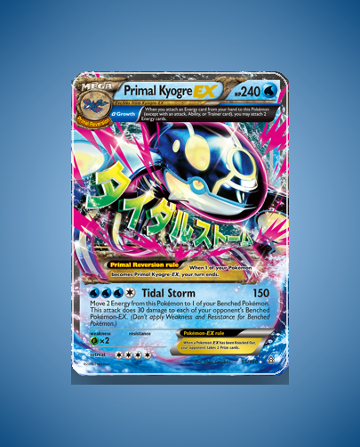 Collector’s Guide: Primal Kyogre-EX (Primal Clash #55)