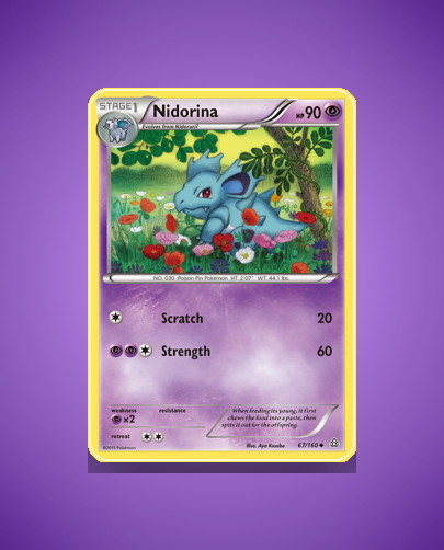 Collector’s Guide: Nidorina (Primal Clash #67)