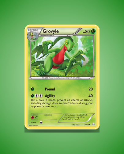 Collector’s Guide: Grovyle (Primal Clash #7)