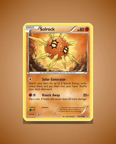 Collector’s Guide: Solrock (Primal Clash #83)