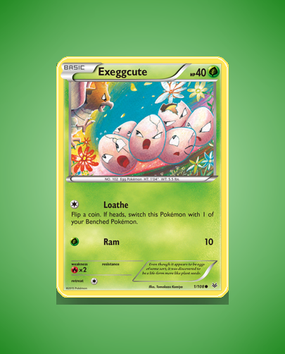 Collector’s Guide: Exeggcute (Roaring Skies #1)