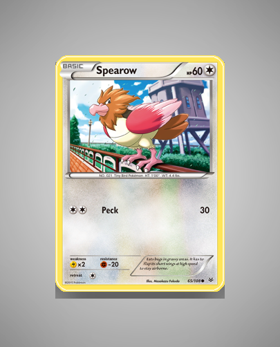 Collector’s Guide: Spearow (Roaring Skies #65)