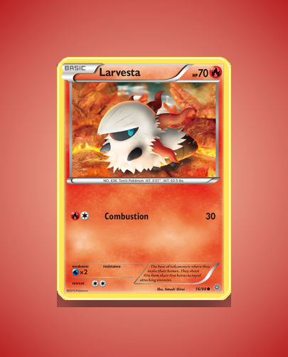 Collector’s Guide: Larvesta (Ancient Origins #16)