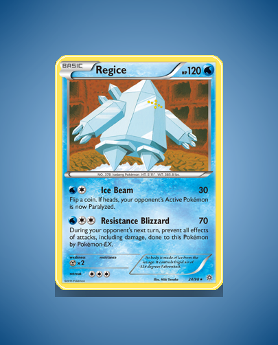Collector’s Guide: Regice (Ancient Origins #24)