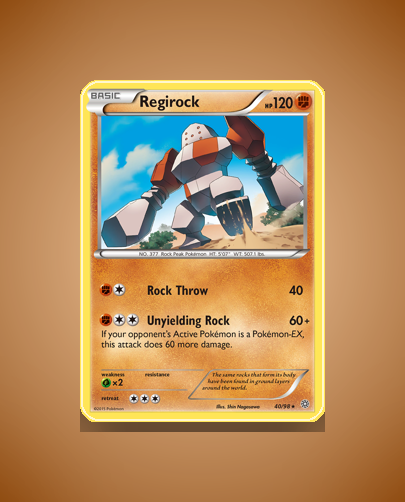 Collector’s Guide: Regirock (Ancient Origins #40)