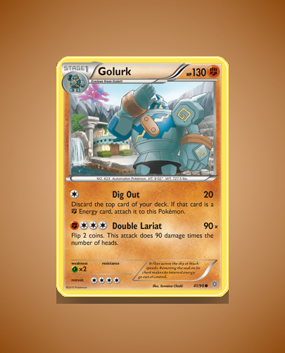 Collector’s Guide: Golurk (Ancient Origins #41)