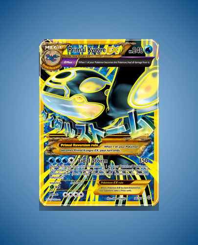 Collector’s Guide: Primal Kyogre-EX (Ancient Origins #96)