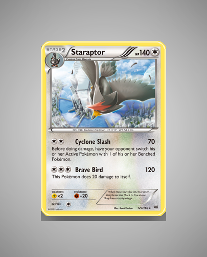 Collector’s Guide: Staraptor (BREAKthrough #127)