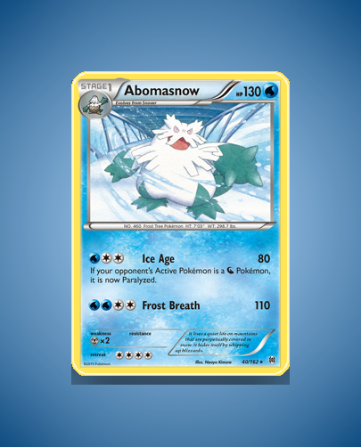 Collector’s Guide: Abomasnow (BREAKthrough #40)