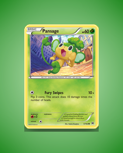 Collector’s Guide: Pansage (BREAKthrough #5)