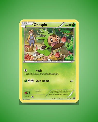 Collector’s Guide: Chespin (BREAKthrough #7)